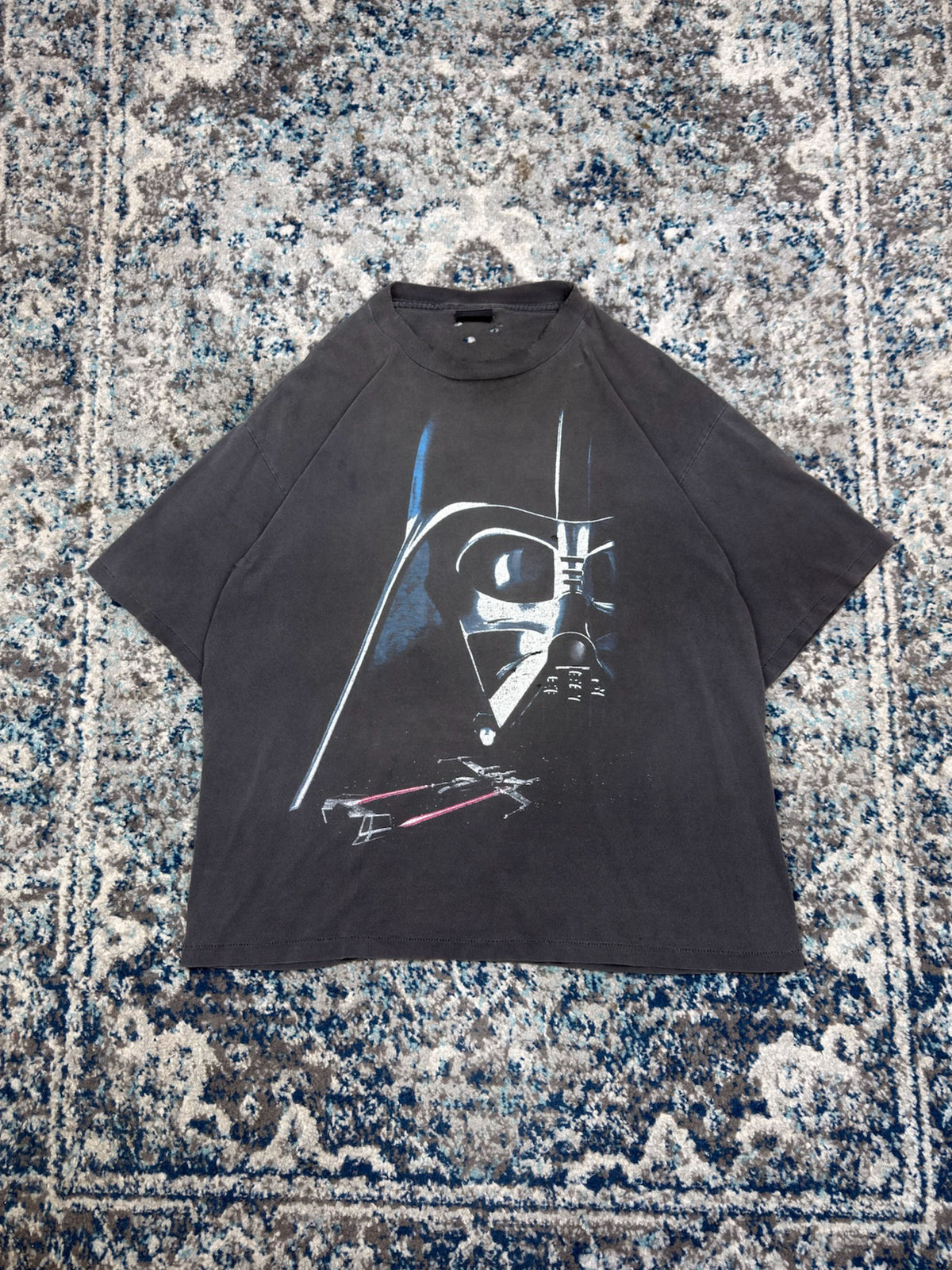 Vintage 1995 Star Wars A New Hope Darth Vader Movie Promo Graphic T-Shirt Size XL