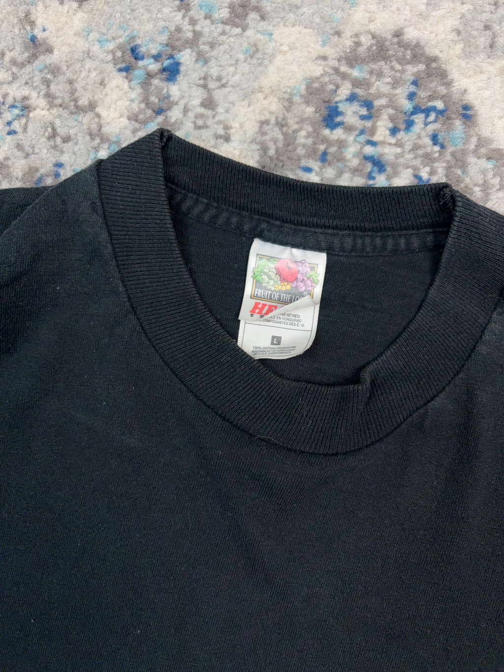 Vintage Knucklehead Saloon Flame Sleeve Graphic Long Sleeve T-Shirt Size Large
