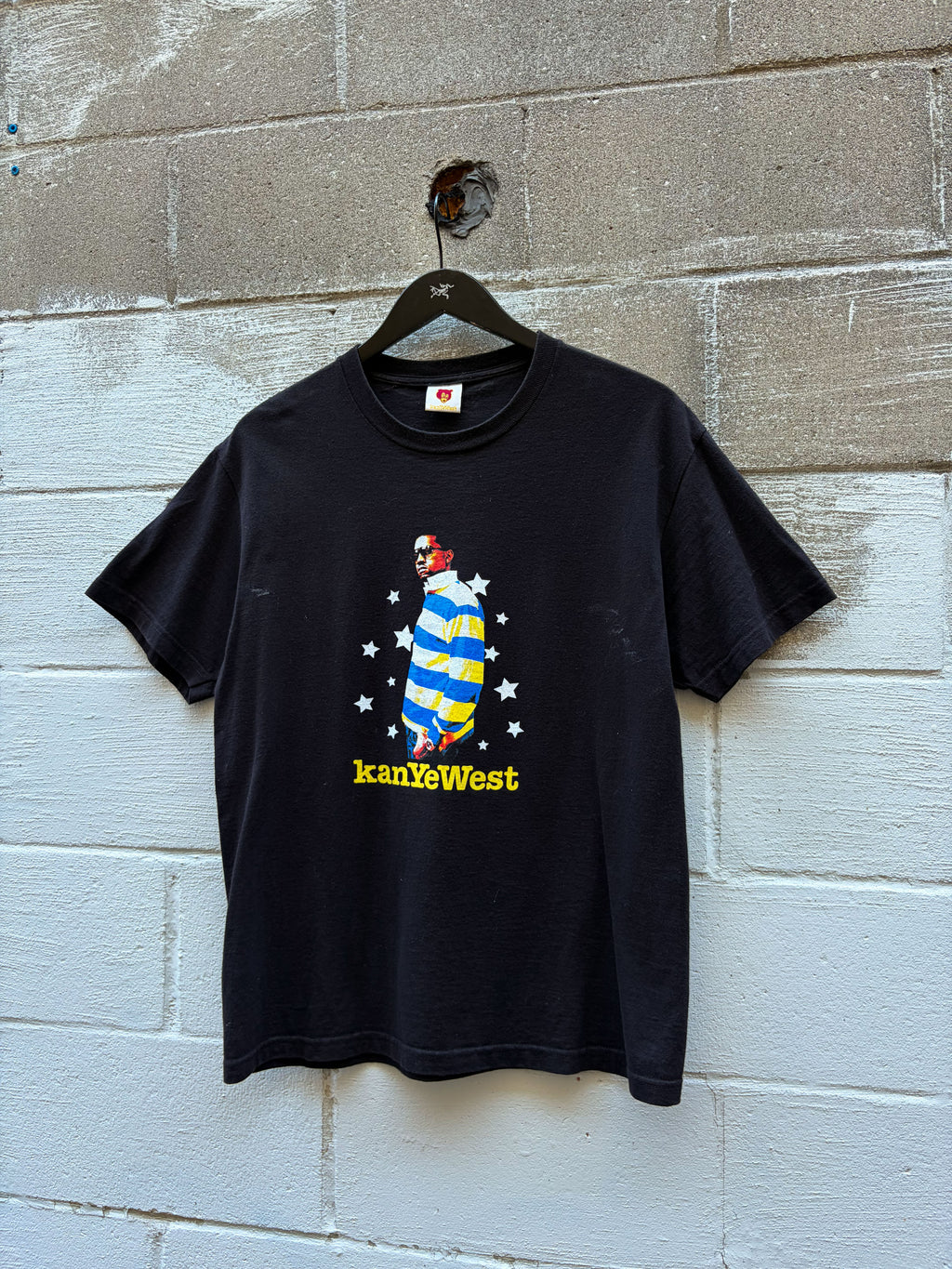 Vintage 2004 Kanye West School Spirit Tour Rap Music Graphic T-Shirt Size Large