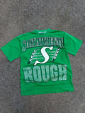 Vintage 1993 Saskatchewan Roughriders CFL Big Graphic Football T-Shirt Size XL