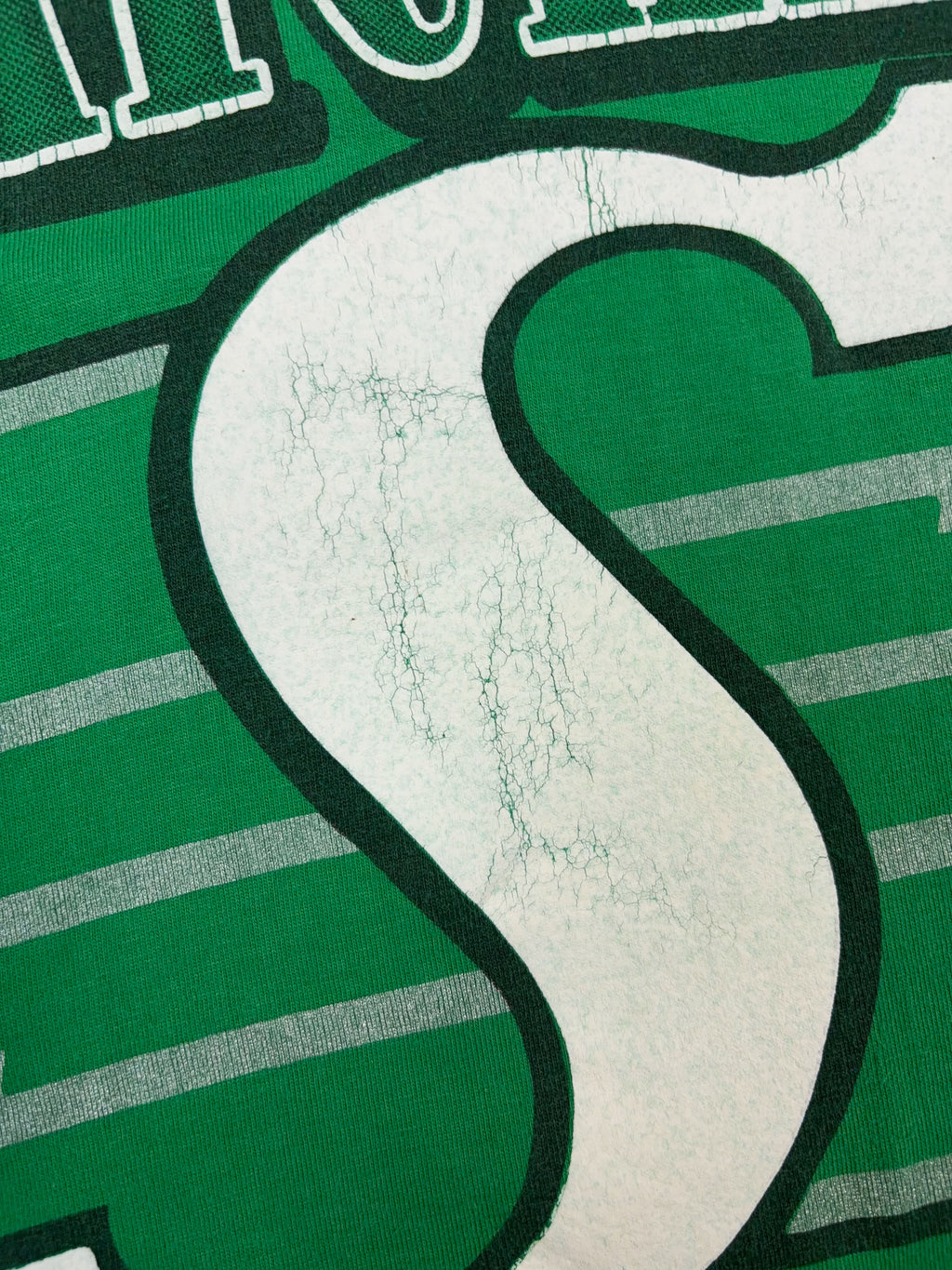 Vintage 1993 Saskatchewan Roughriders CFL Big Graphic Football T-Shirt Size XL