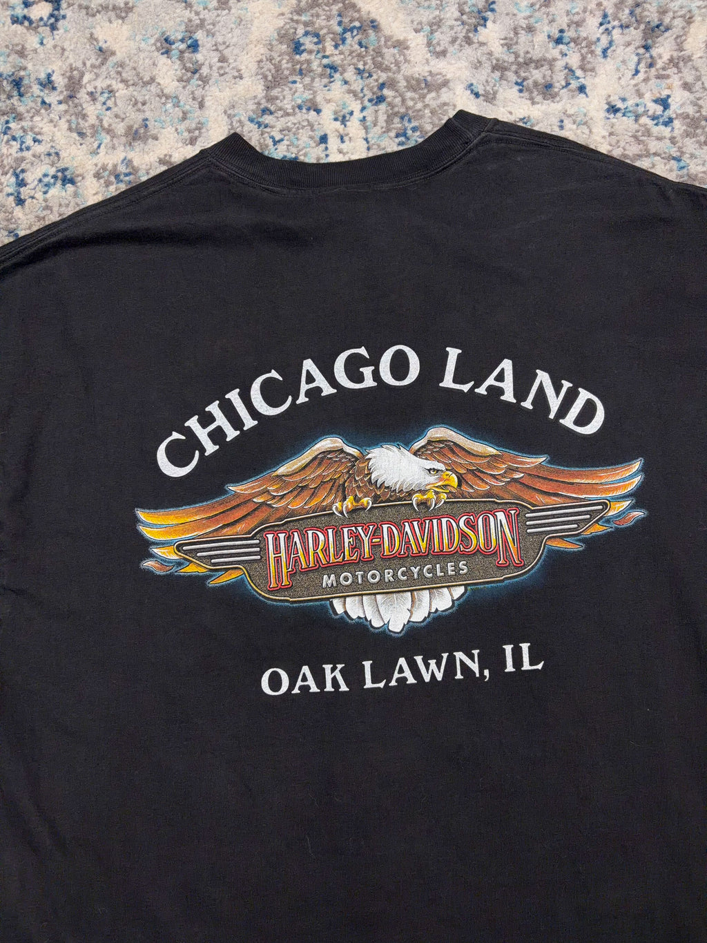 Vintage 2001 Harley Davidson Phoenix Graphic Spellout T-Shirt Size XL