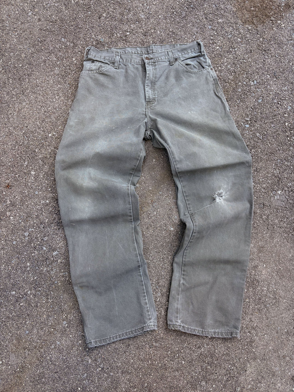 Vintage Dickies Canvas Workwear Carpenter Pants Size 34
