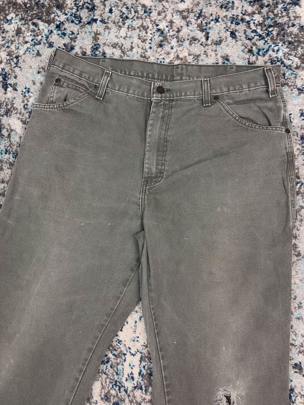 Vintage Dickies Canvas Workwear Carpenter Pants Size 34