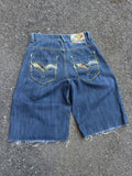 Vintage Y2K Southpole Contrast Stitched Embroidered Pocket  Shorts Size 30