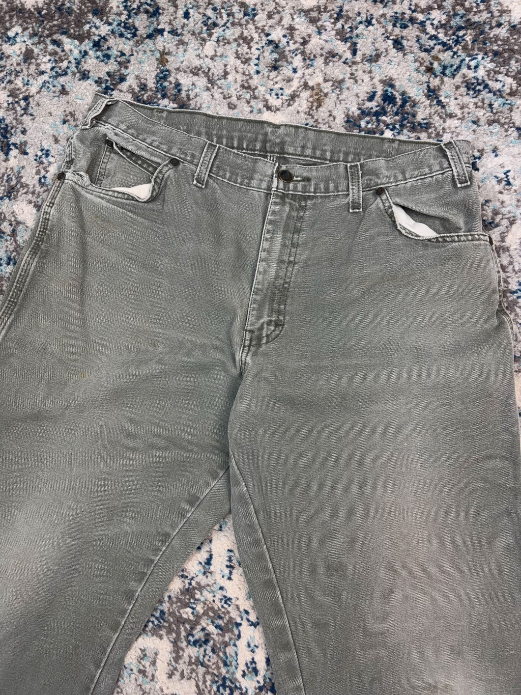 Vintage Dickies Canvas Workwear Carpenter Pants Size 34