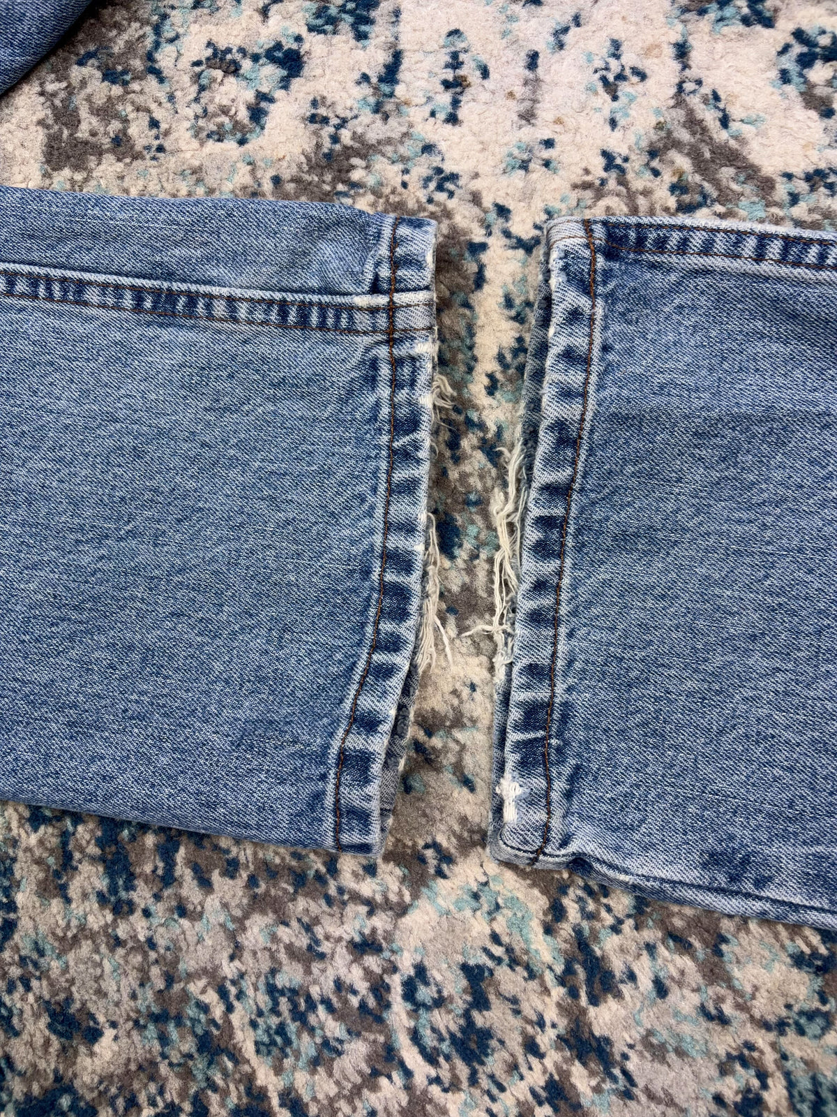 Vintage Womens Harley Davidson Slim Fit Medium Wash Denim Pants Size 30