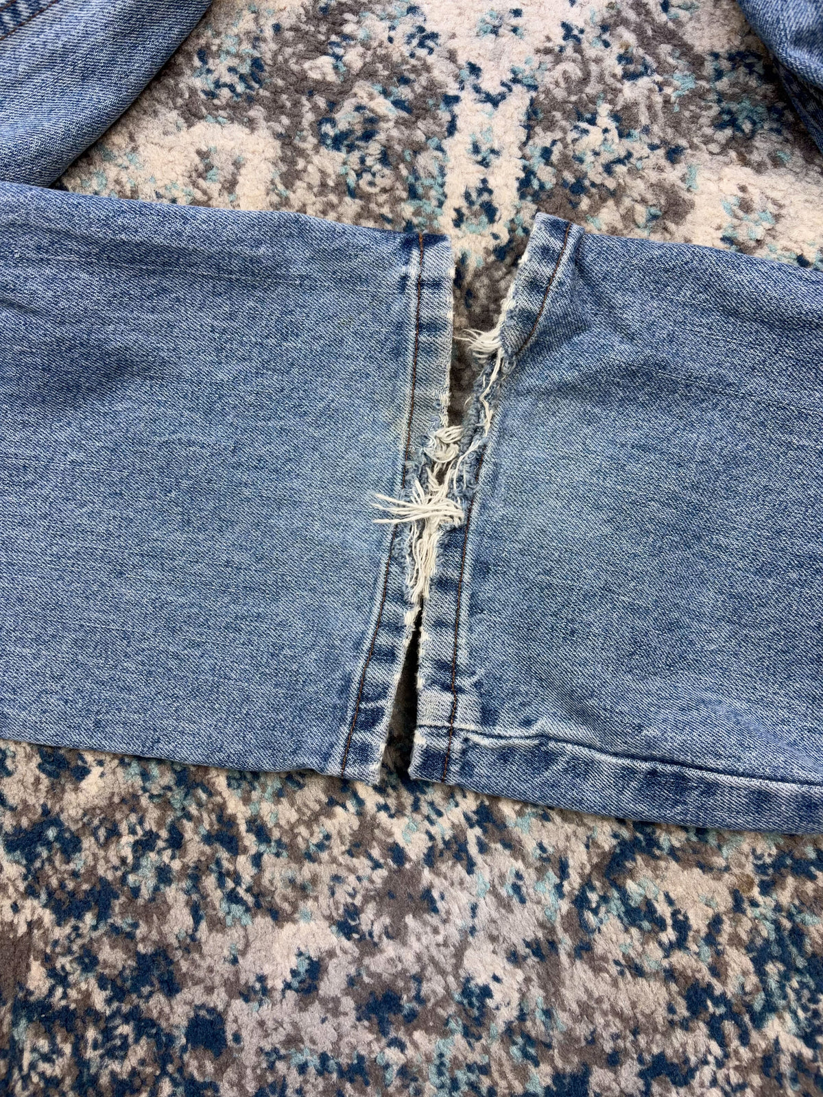Vintage Womens Harley Davidson Slim Fit Medium Wash Denim Pants Size 30