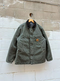 Vintage Carhartt Quilted Lined Canvas Workwear Arctic Jacket Size XL