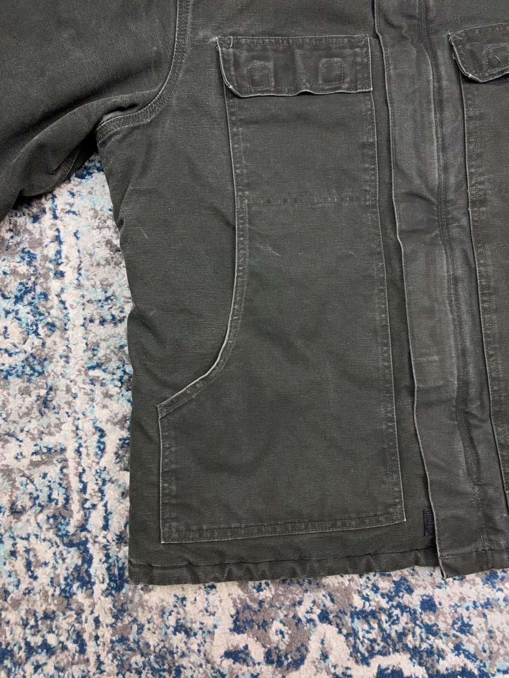 Vintage Carhartt Quilted Lined Canvas Workwear Arctic Jacket Size XL
