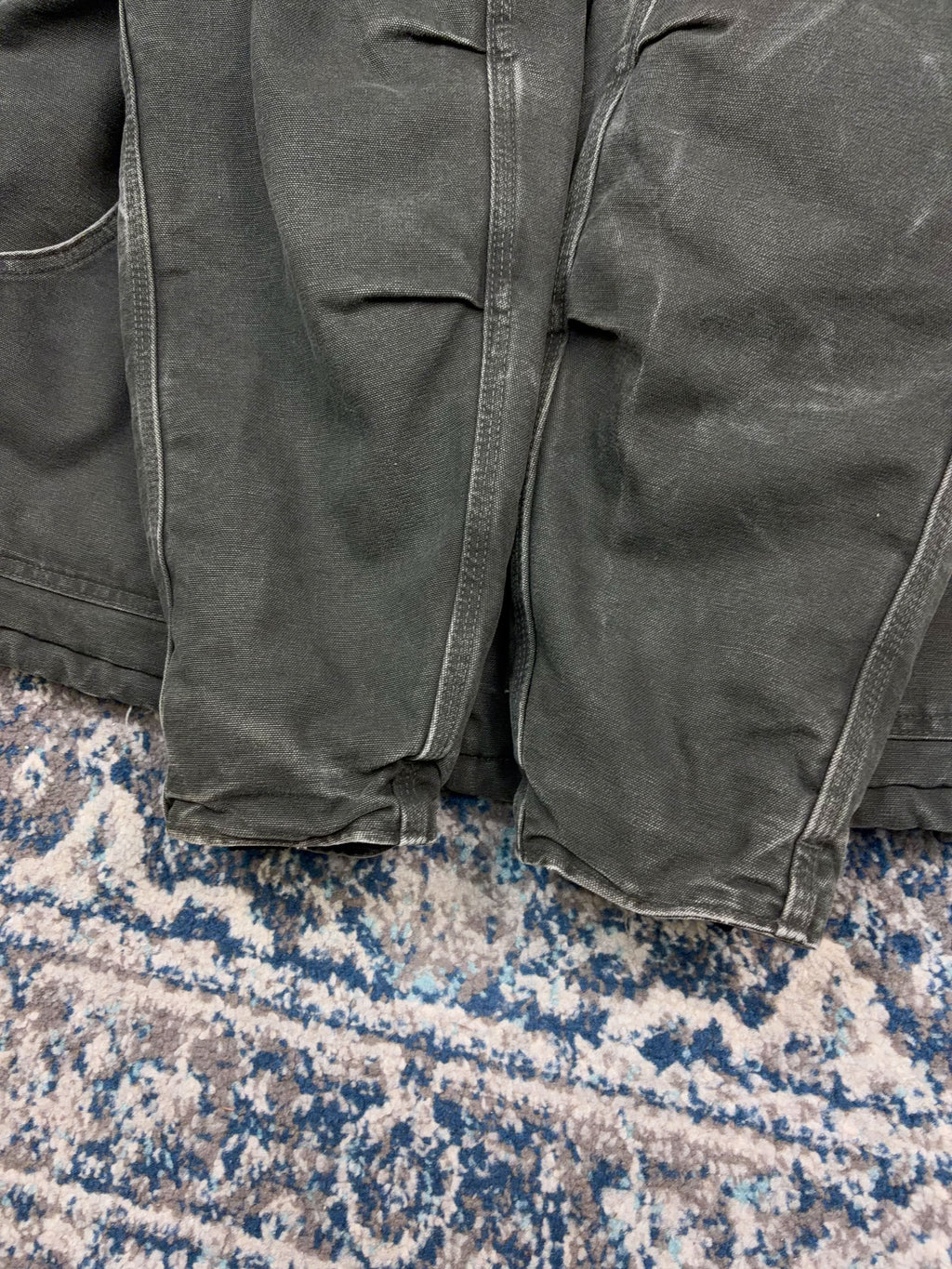 Vintage Carhartt Quilted Lined Canvas Workwear Arctic Jacket Size XL