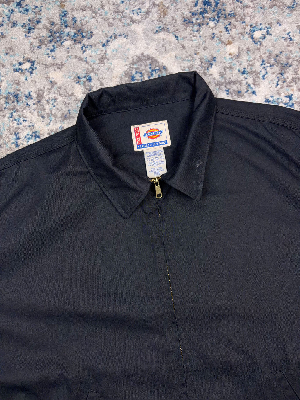 Dickies Lightweight Canvas Workwear Full Zip Jacket Size 3XL