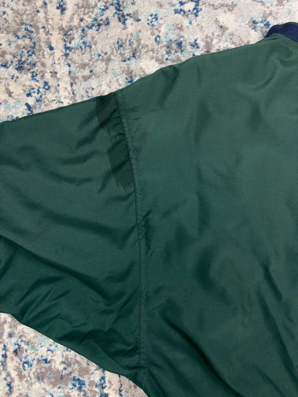 Vintage Irish Golf Club Embroidered Crest Short Sleeve Windbreaker Bomber Jacket Size 2XL