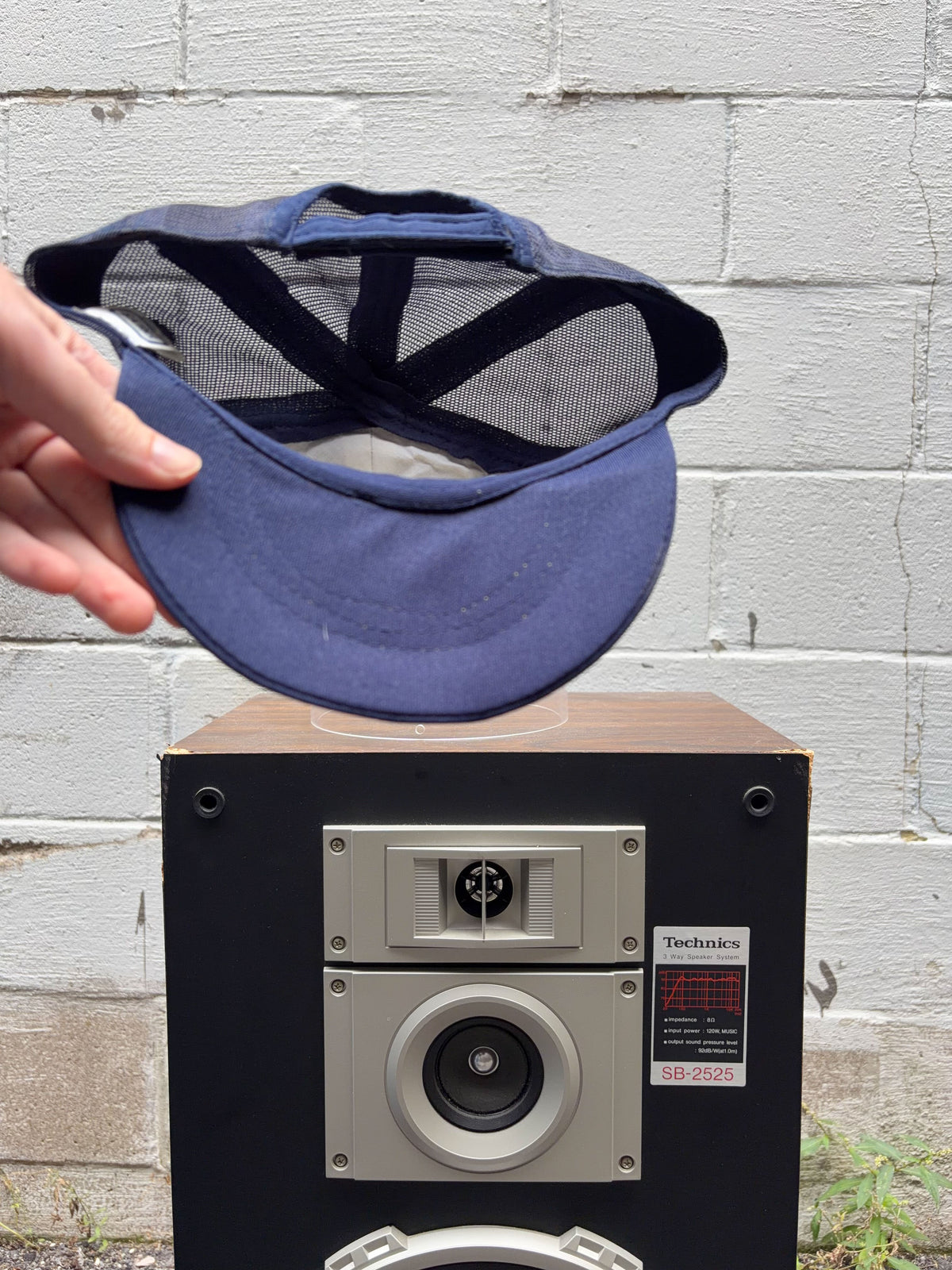 Vintage 80s/90s U.S. Airforce 432ND POL Embroidered Spellout Strapback Hat OSFA