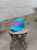 Vintage JR77 Racing Graphic Spellout Trucker Snapback Hat OSFA