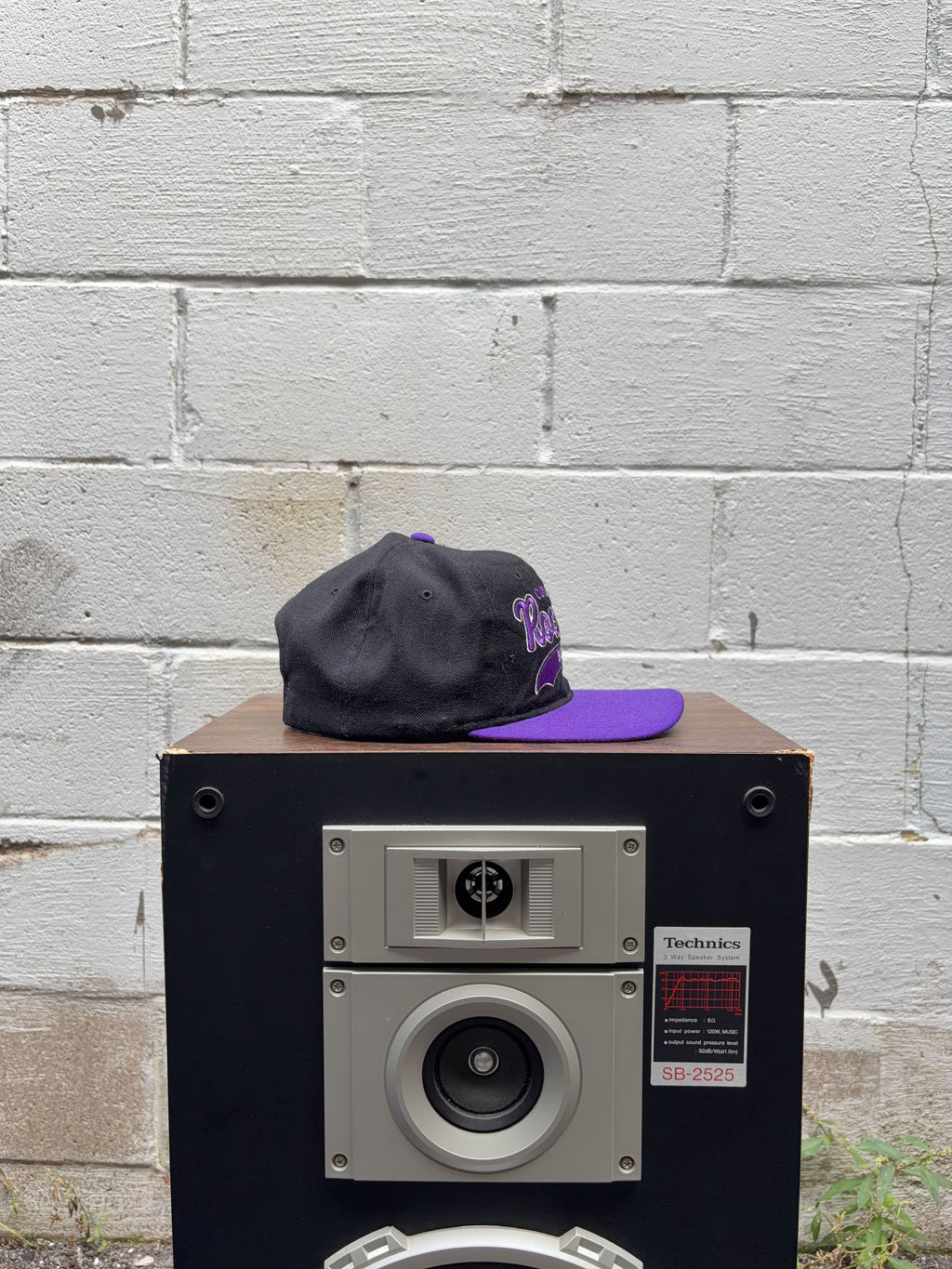 Vintage 90s Colorado Rockies Embroidered Tailsweep Starter Snapback Hat OSFA