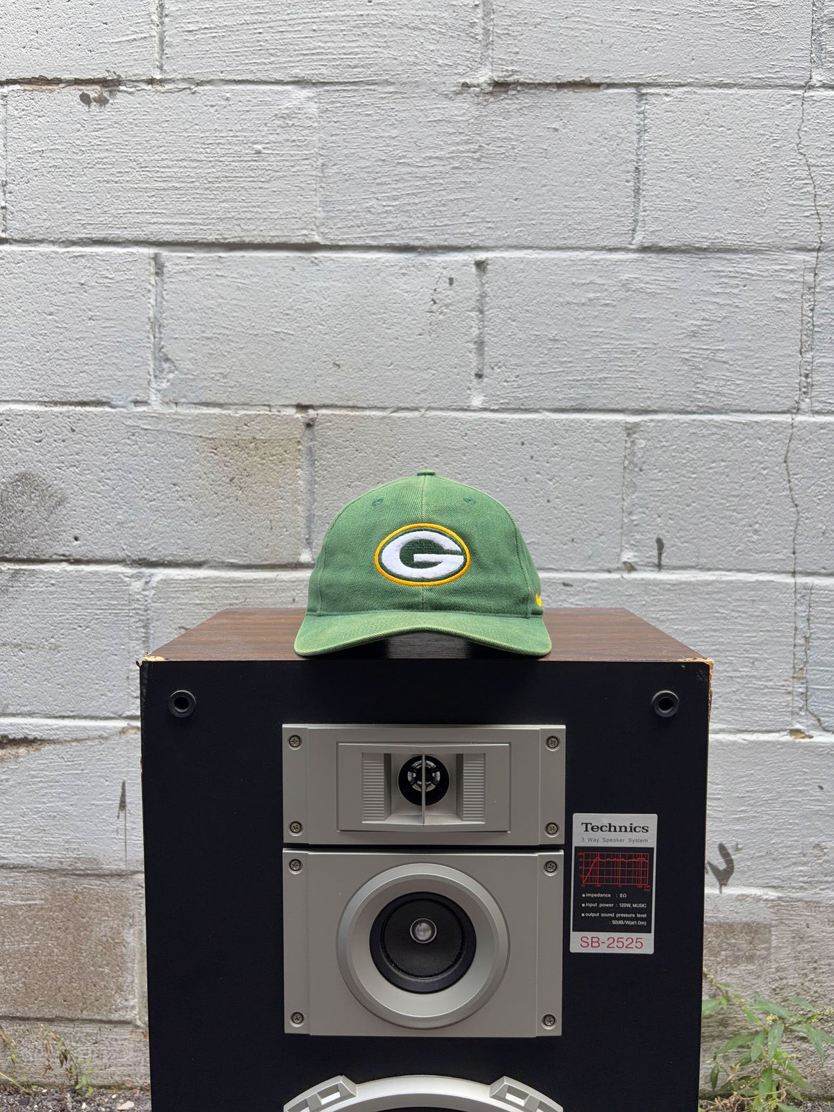 Vintage Green Bay Packers NFL Nike Embroidered Logo Snapback Hat OSFA