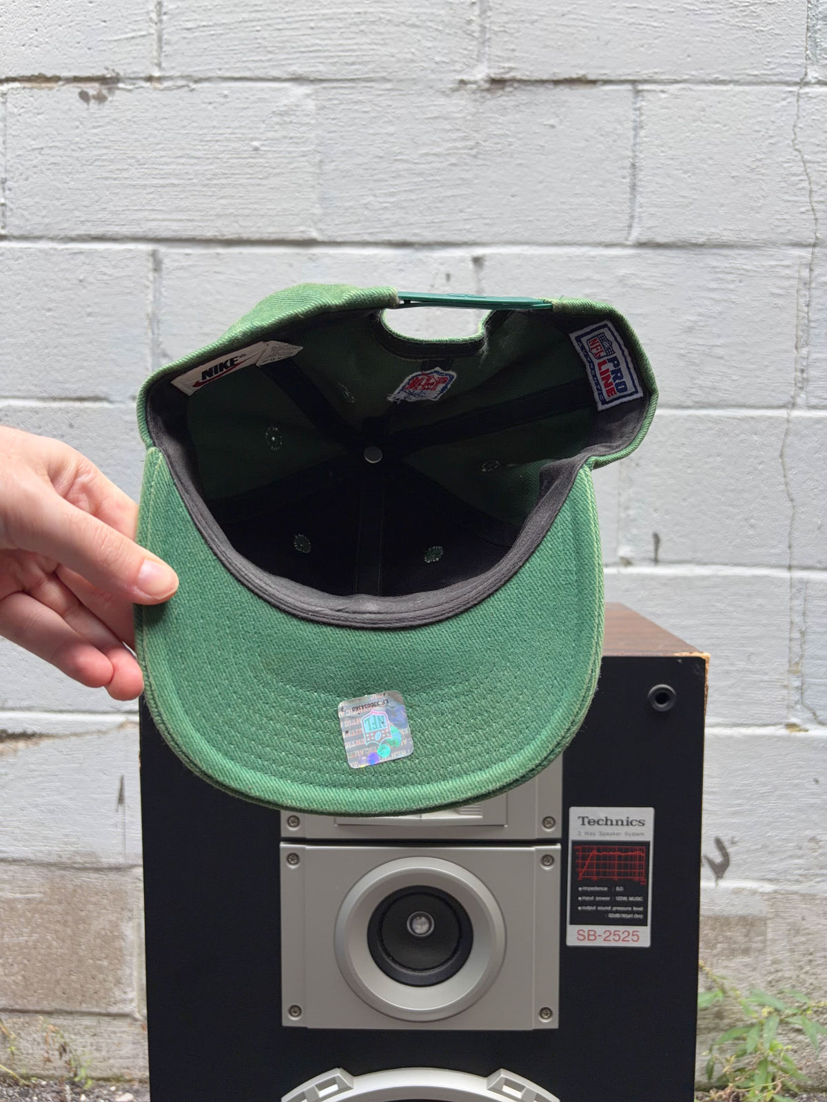 Vintage Green Bay Packers NFL Nike Embroidered Logo Snapback Hat OSFA