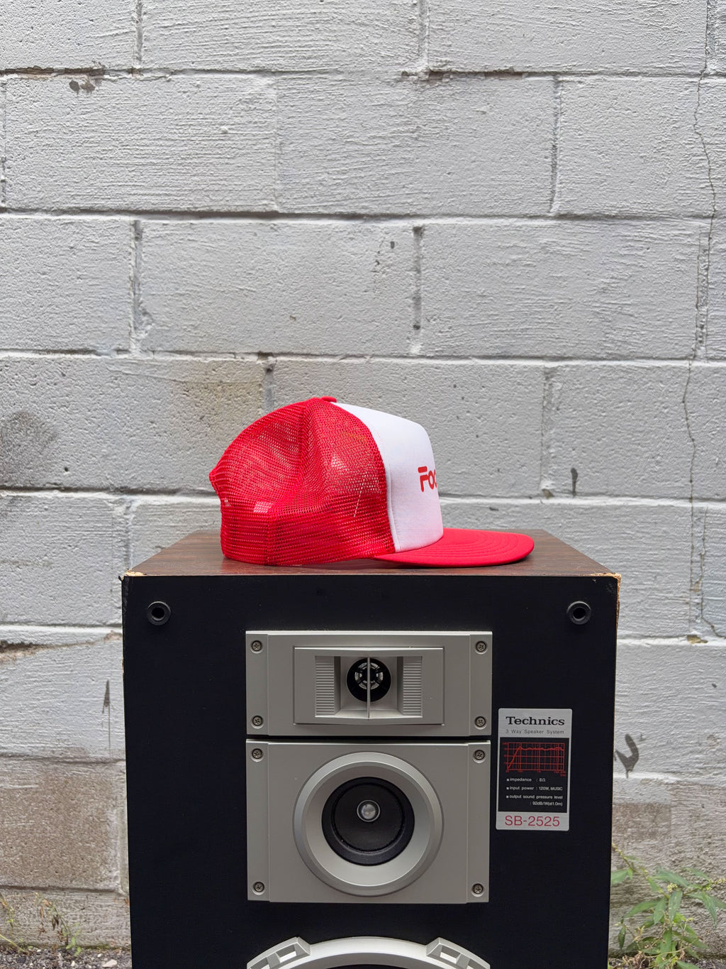 Vintage Foodland Grocery Store Logo Spellout Trucker Snapback Hat OSFA