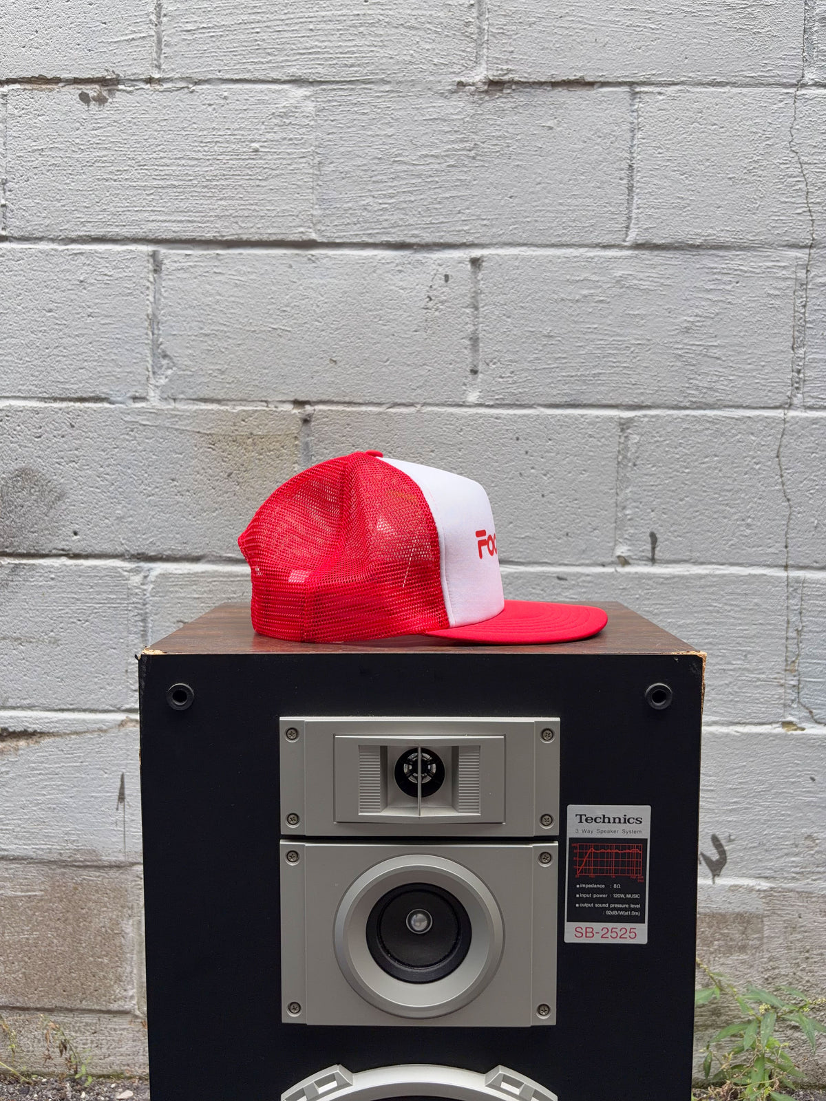Vintage Foodland Grocery Store Logo Spellout Trucker Snapback Hat OSFA