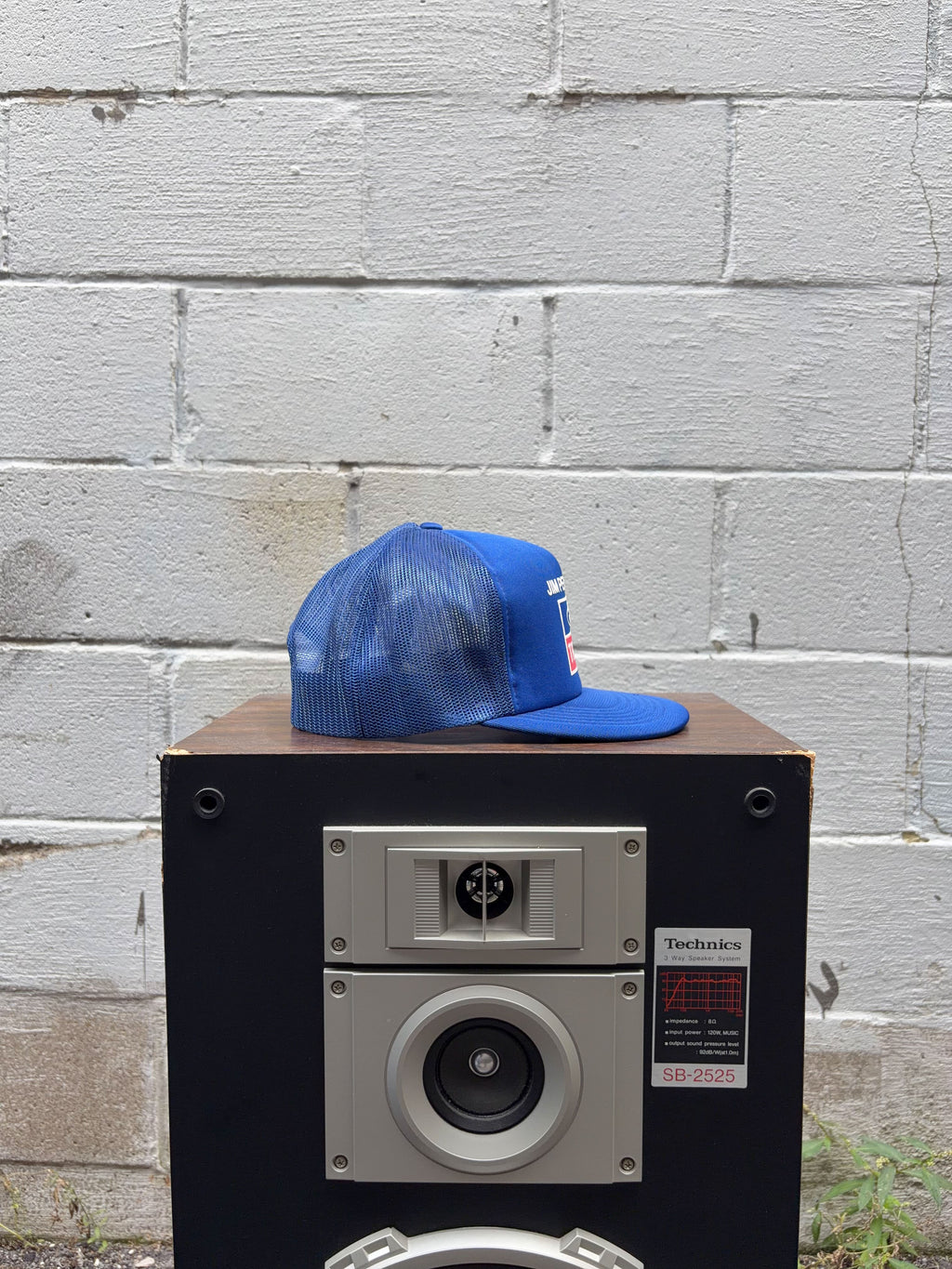 Vintage 90s Jim Penney Ford Trucks Graphic Logo Trucker Snapback Hat OSFA