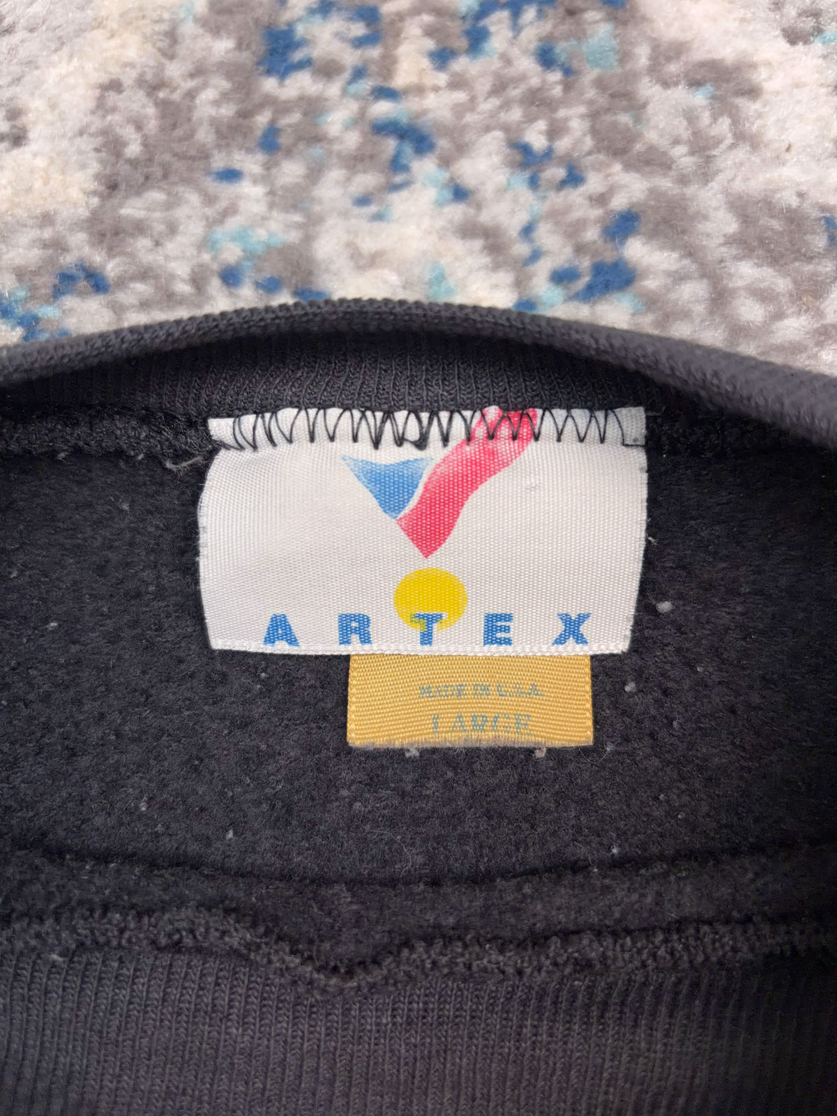 Vintage 1992 Pittsburgh Steelers NFL Big Graphic Spellout Crewneck Sweatshirt Size Large