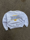 Vintage Michigan Wolverines NCAA Embroidered Spellout Crewneck Sweatshirt Size Medium