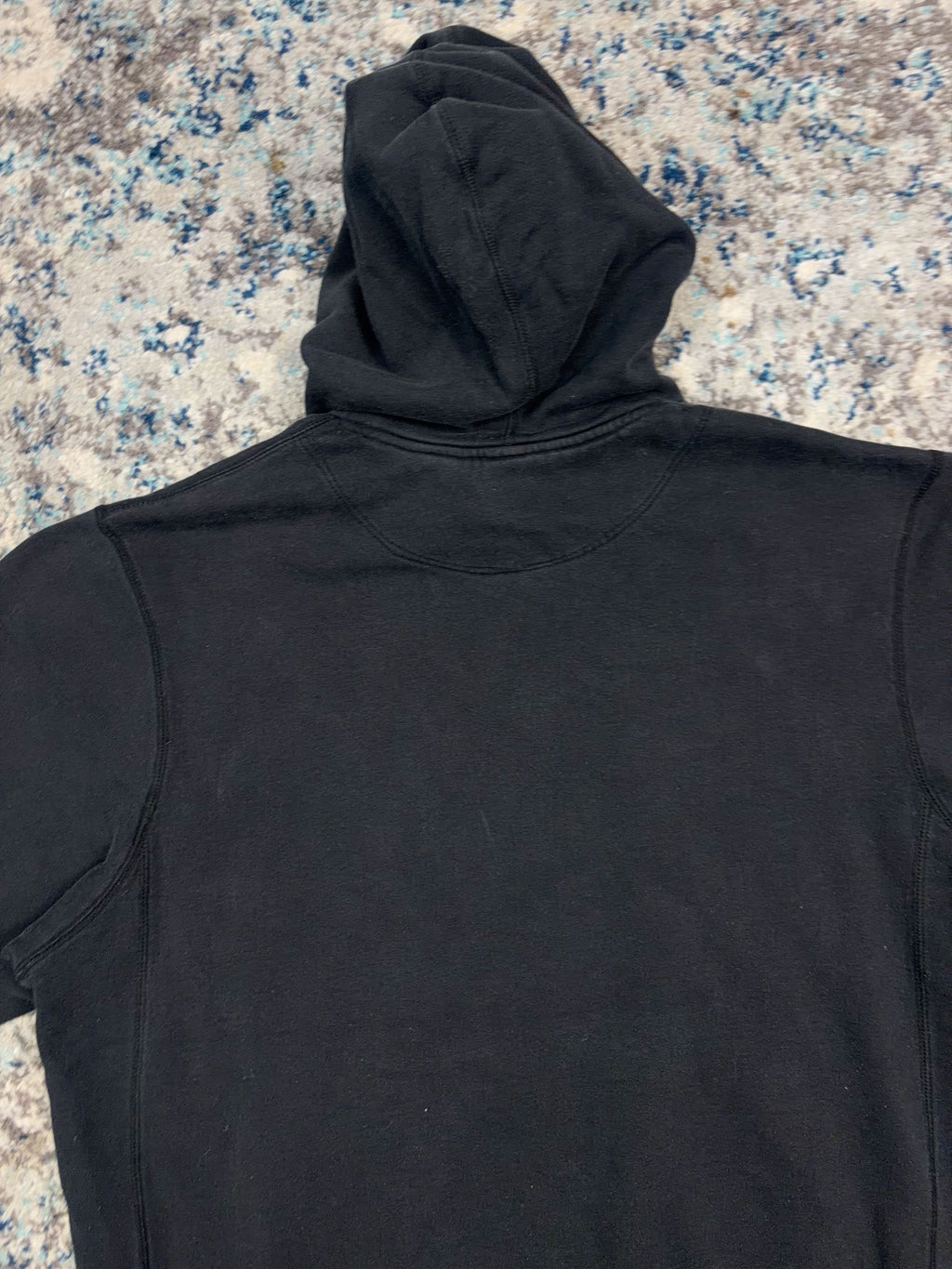 Vintage New York Yankees MLB Nike Embroidered Middle Swoosh Hooded Sweatshirt Size Large