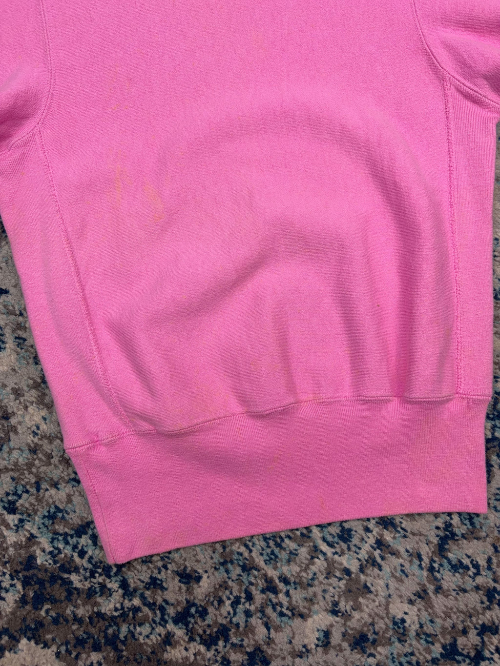 Vintage 90s Champion Reverse Weave Embroidered Sleeve Logo Crewneck Sweatshirt Size Small