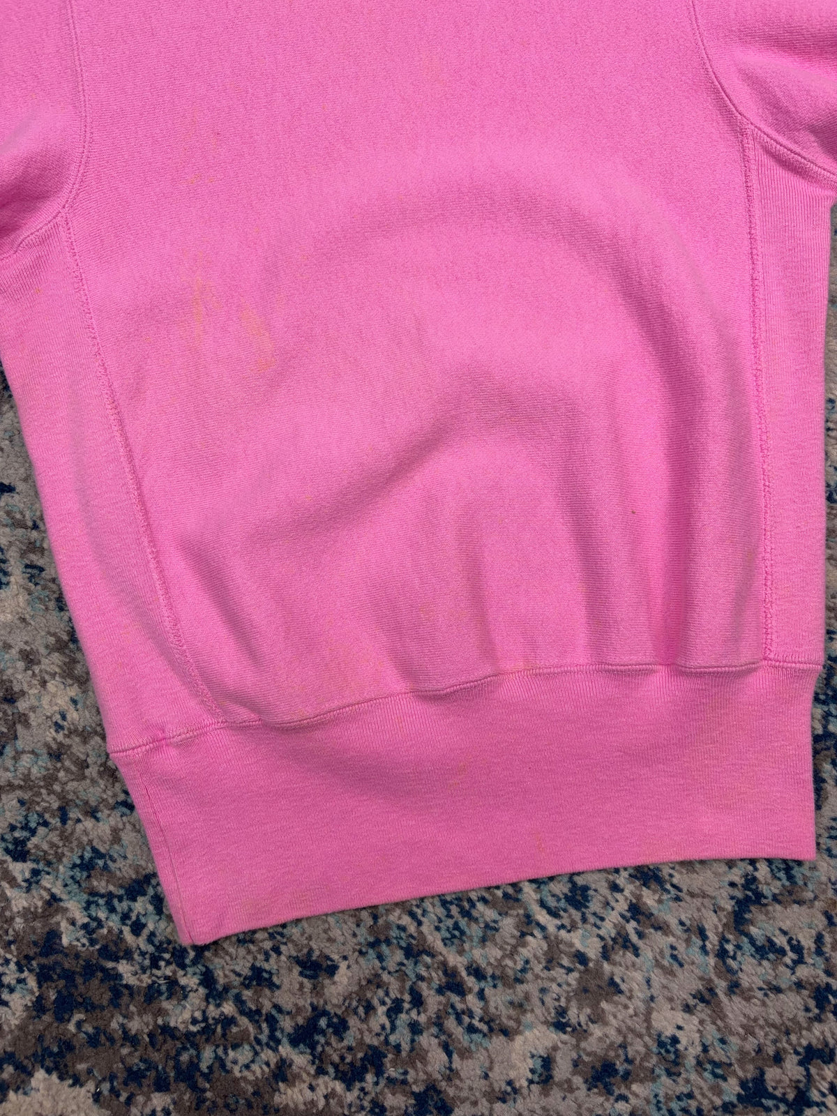 Vintage 90s Champion Reverse Weave Embroidered Sleeve Logo Crewneck Sweatshirt Size Small