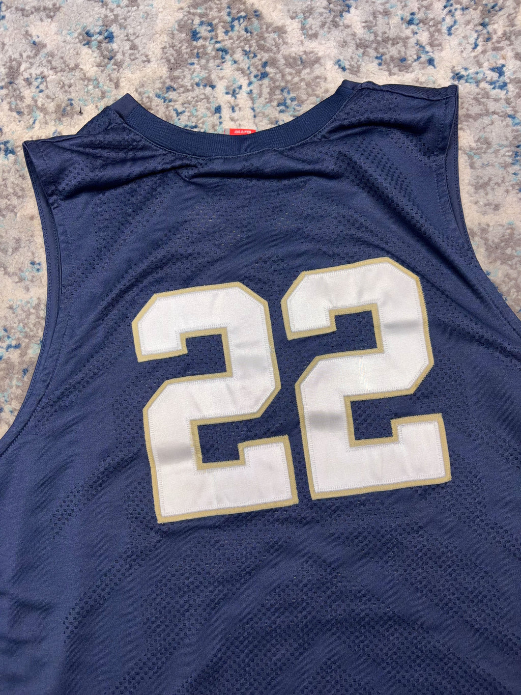 Vintage Trine Thunder NCAA Nike Team Embroidered Basketball Jersey Size XL