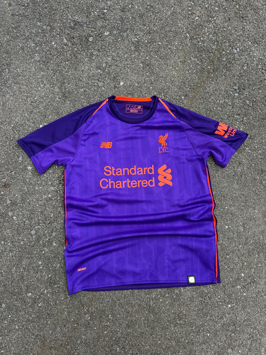 2018-19 Mo Salah Liverpool F.C New Balance Away Soccer Jersey Size Medium