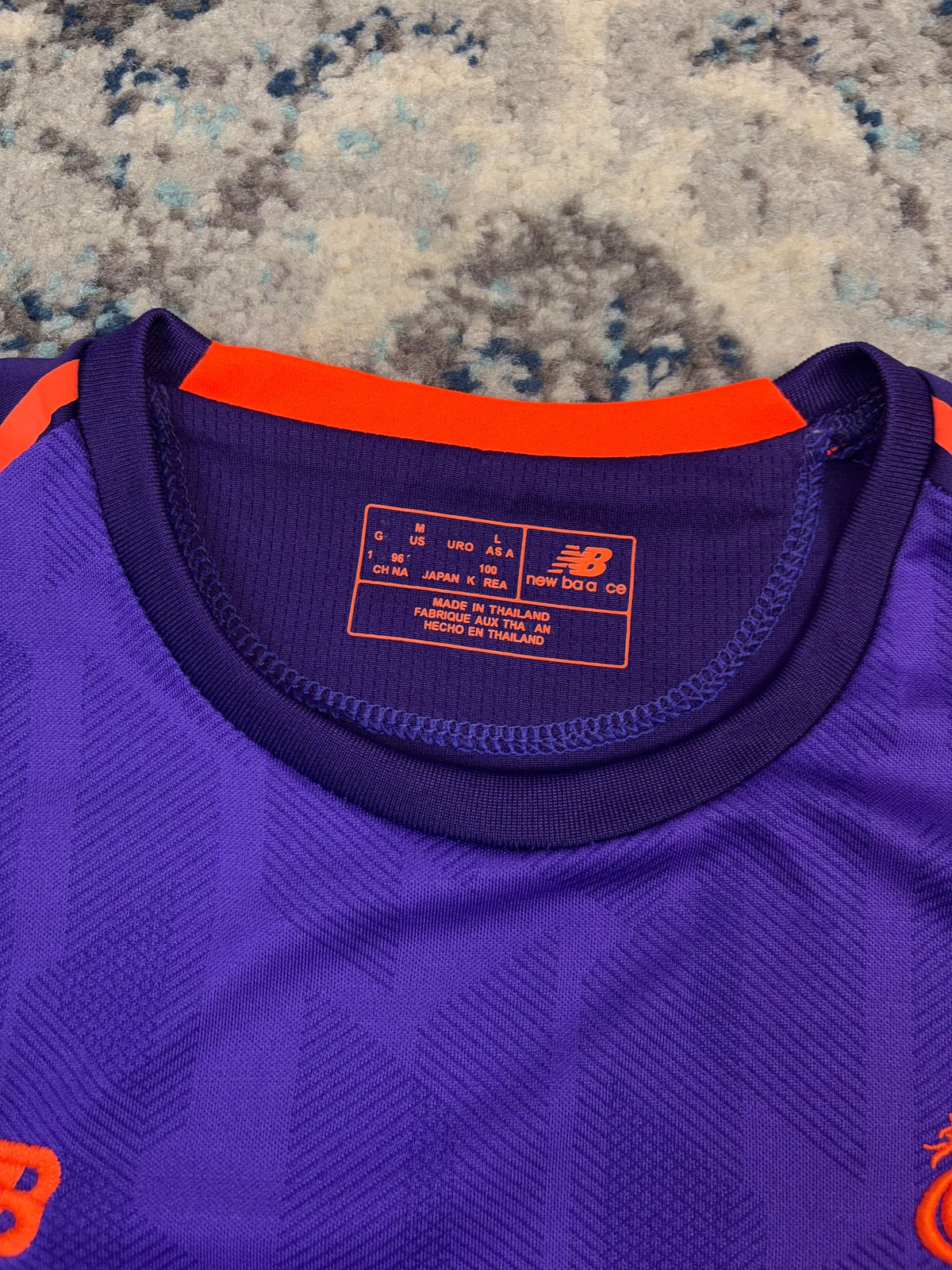 2018-19 Mo Salah Liverpool F.C New Balance Away Soccer Jersey Size Medium