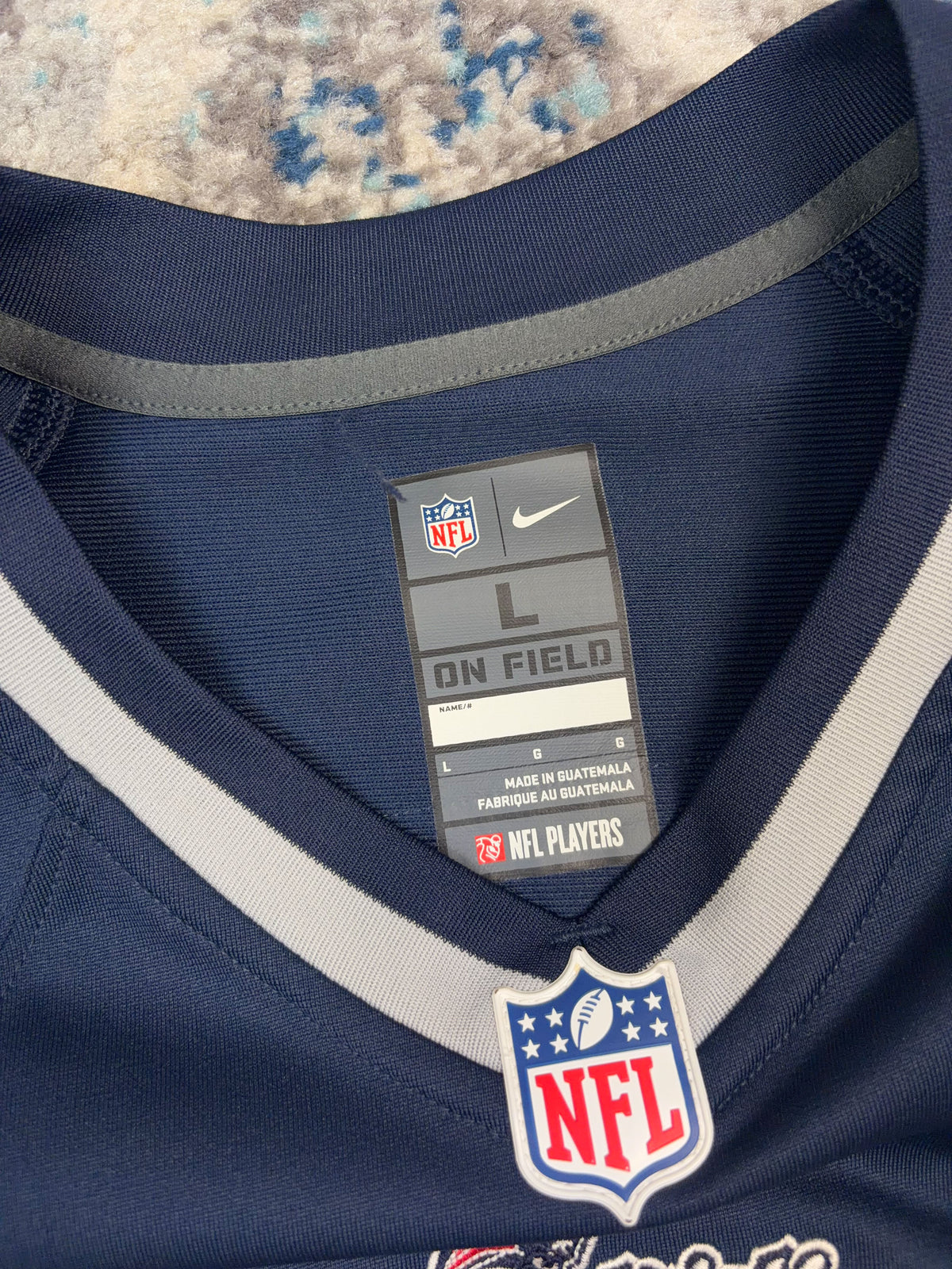 2015 Rob Gronkowski #87 New England Patriots NFL Nike Football Jersey Size Large
