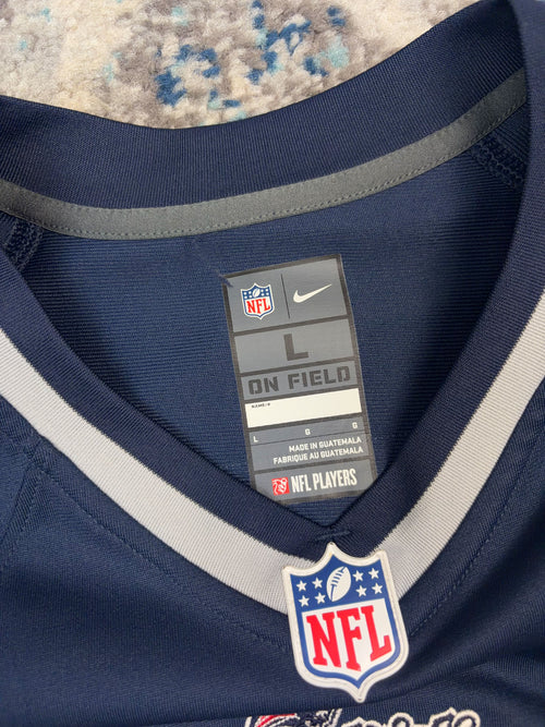 2015 Rob Gronkowski #87 New England Patriots NFL Nike Football Jersey Size Large