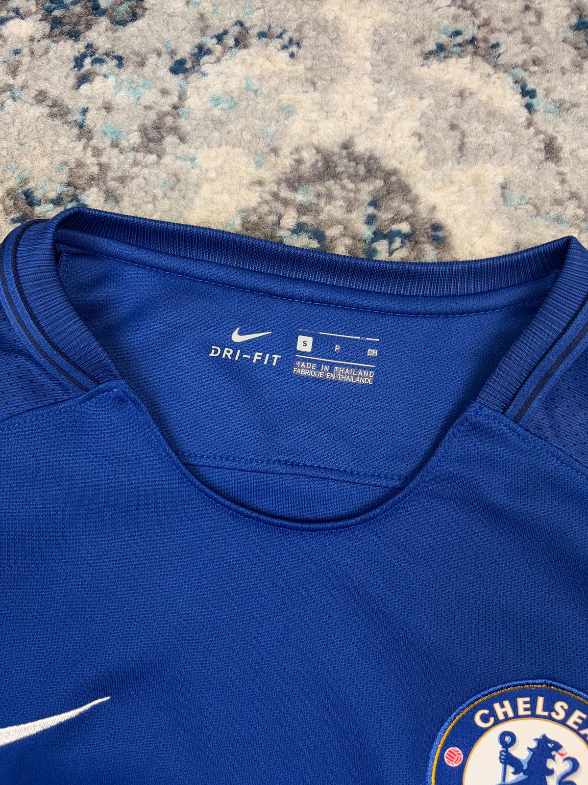 2017 Eden Hazard #10 Chelsea FC Nike Soccer Jersey Size Small