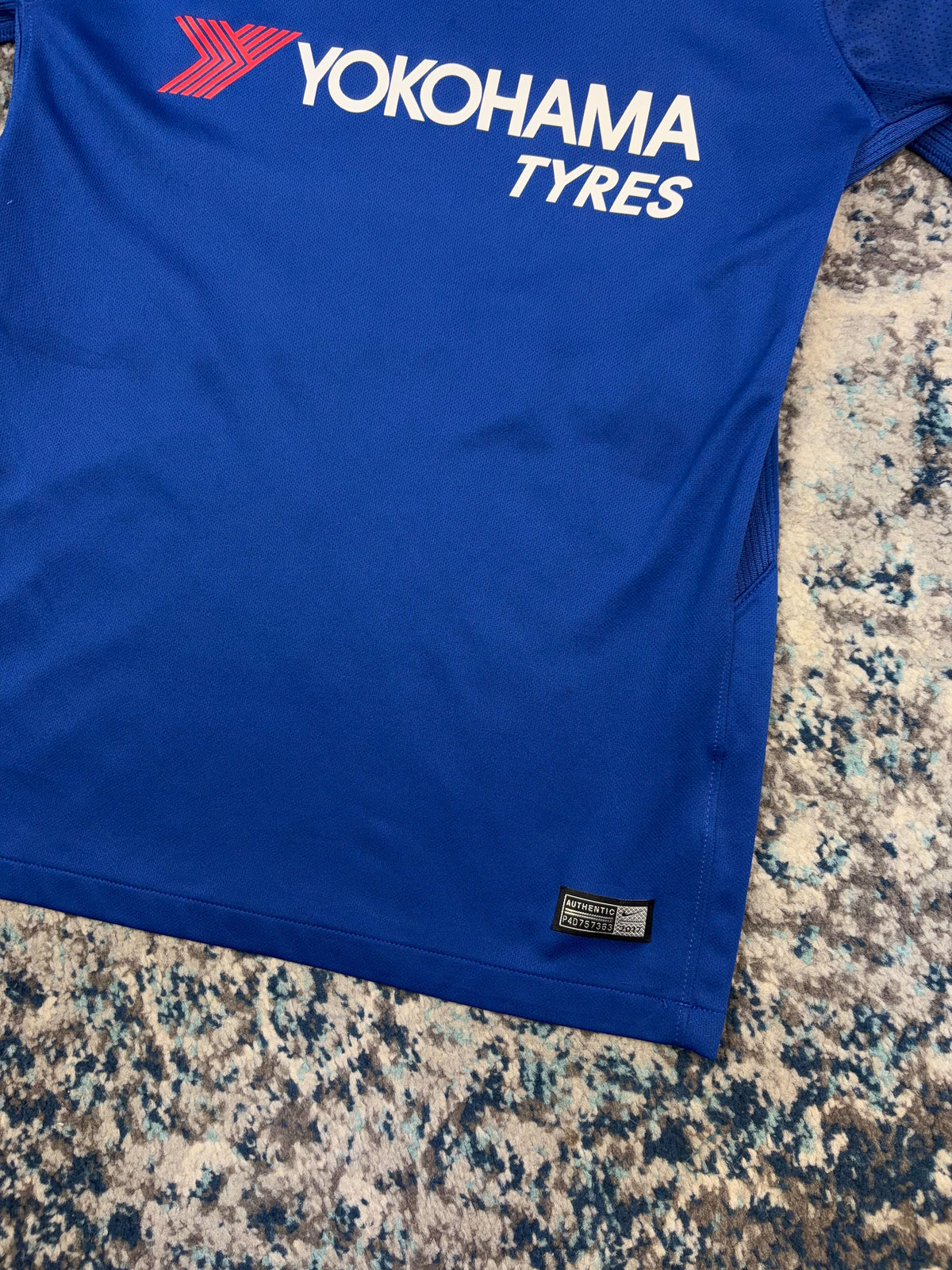 2017 Eden Hazard #10 Chelsea FC Nike Soccer Jersey Size Small