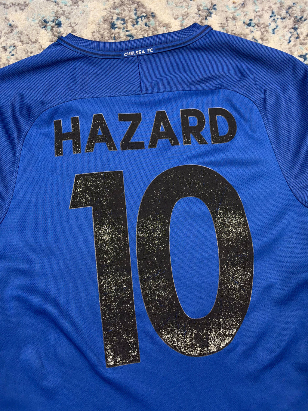 2017 Eden Hazard #10 Chelsea FC Nike Soccer Jersey Size Small