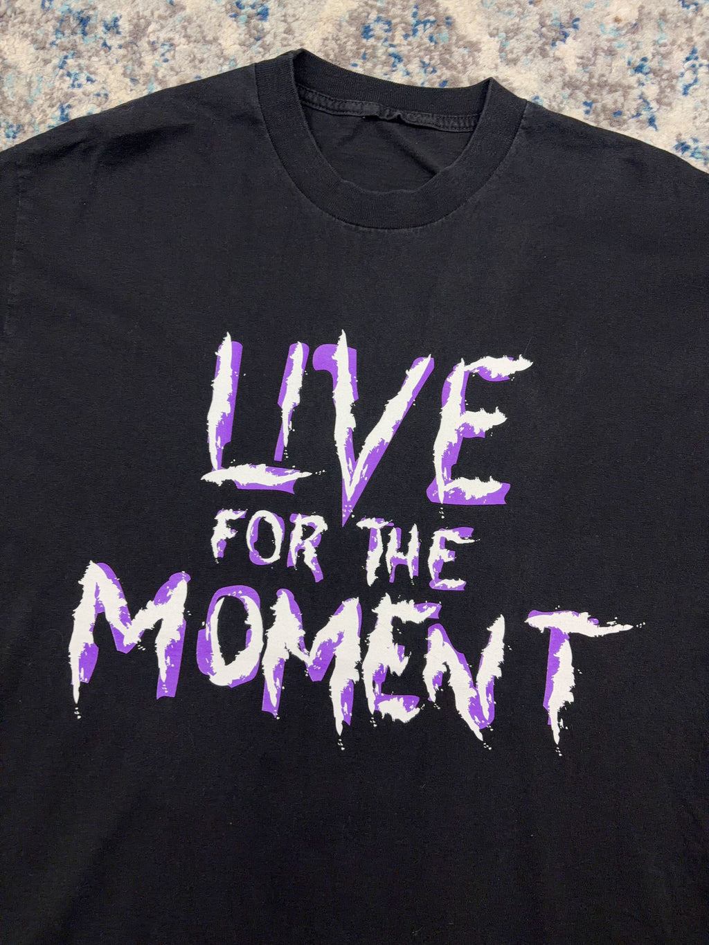 Vintage 2001 Hardy Boyz WWE Live For The Moment Wrestling Graphic T-Shirt Size Large