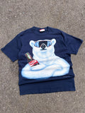 Vintage 1994 Coca-Cola Polar Bear Big Graphic Drink Promo T-Shirt Size Large