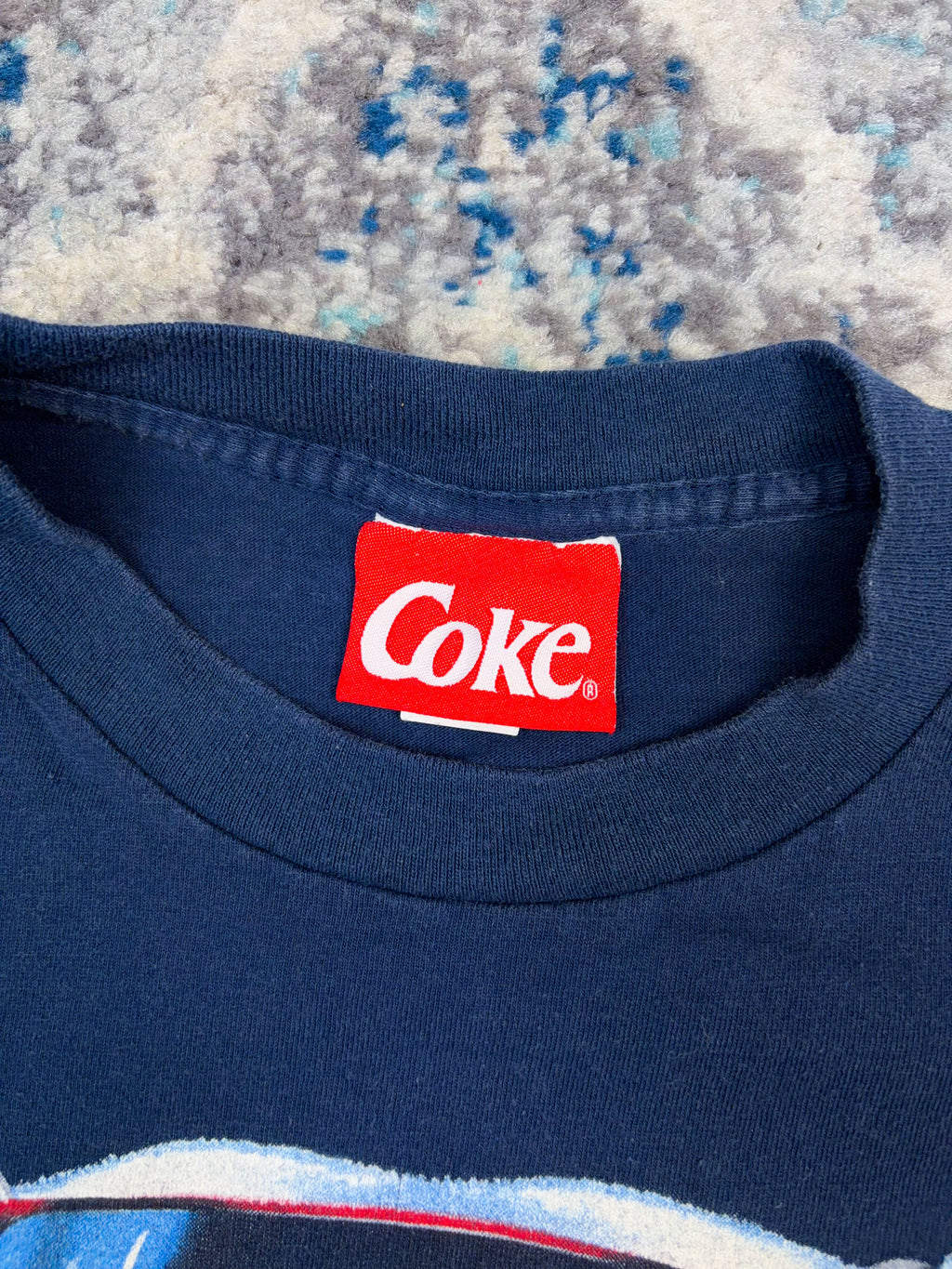 Vintage 1994 Coca-Cola Polar Bear Big Graphic Drink Promo T-Shirt Size Large