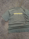 Vintage Y2K Levis Silvertab Futurism Spellout Logo Graphic T-Shirt Size XL