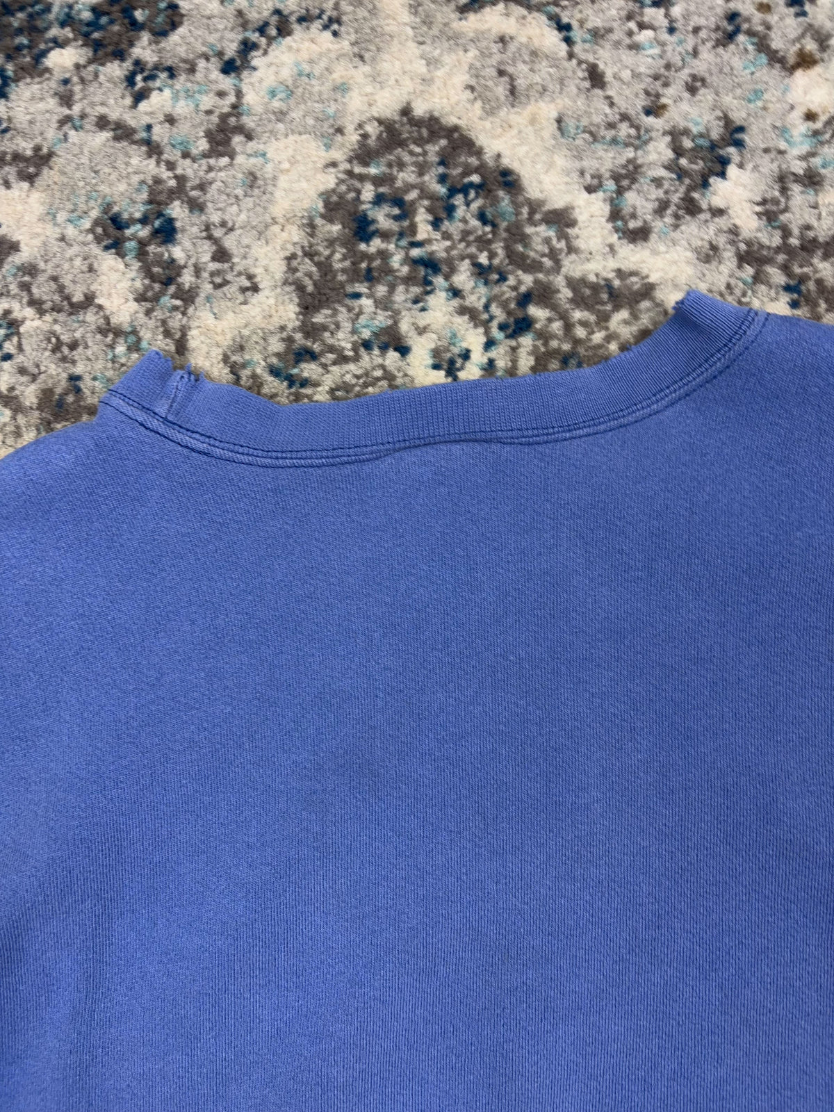 Vintage 90s Nike Embroidered Mini Swoosh Faded Crewneck Sweatshirt Size Large