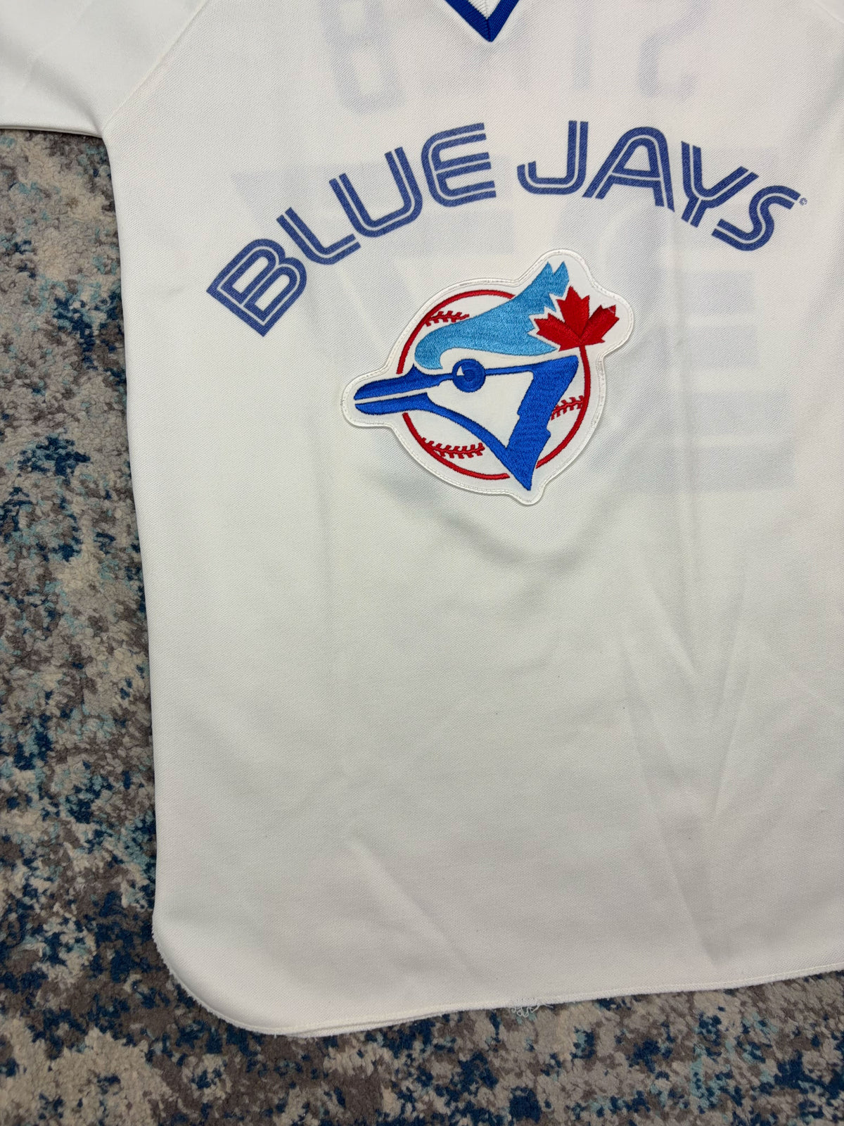 Vintage 80s/90s Dave Stieb #37 Toronto Blue Jays MLB Baseball Jersey Size Small