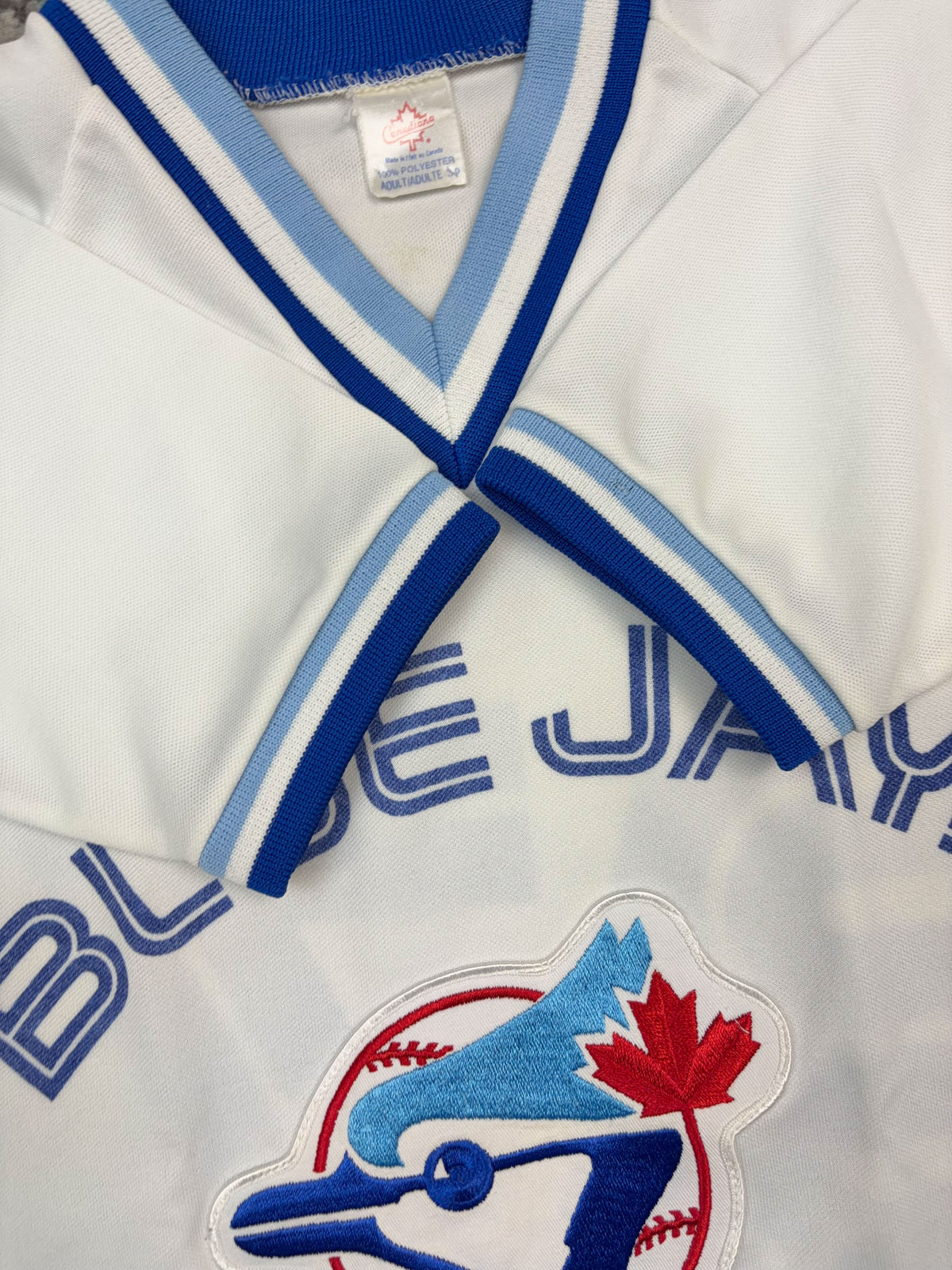 Vintage 80s/90s Dave Stieb #37 Toronto Blue Jays MLB Baseball Jersey Size Small