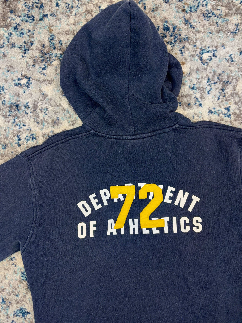 Vintage Nike Embroidered Middle Swoosh Hooded Sweatshirt Size Small