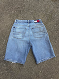 Vintage Tommy Hilfiger Medium Wash Denim Shorts Size 32