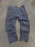 Vintage Levis 540 Brown Tab Black Wash Denim Pants Size 41