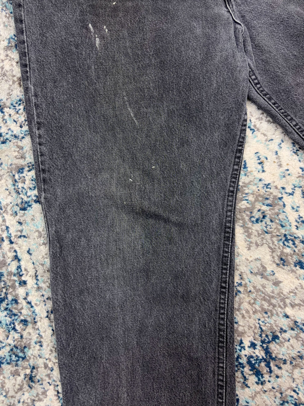 Vintage Levis 540 Brown Tab Black Wash Denim Pants Size 41