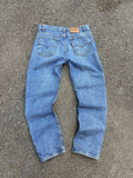 Vintage 90s Levis 505 Red Tab Medium Wash Tapered Denim Pants Size 33